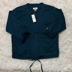 LOFT Dark Teal Jacket